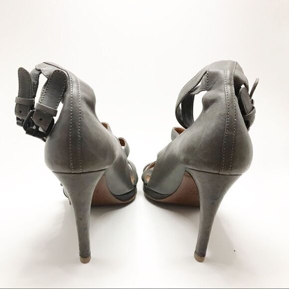 J. CREW Vintage Y2K Italian Leather Heels. - Picture 4 of 4